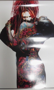 超美麗 ポスター X JAPAN 1994 hide model 52センチ×68センチ