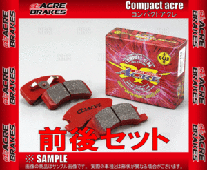 ACRE アクレ コンパクトアクレ (前後セット) Kei WORKS （ケイ ワークス） HN22S 02/11～06/3 (387/210-CA