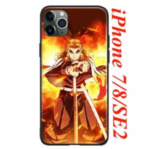【新品】鬼滅の刃 iPhone7/8/SE2 スマホケース《 煉獄杏寿郎 》◆ 無限列車