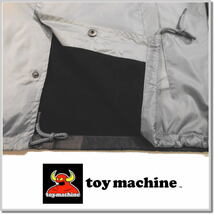 トイマシーン toy machine STAIRWAY COACH JACKET TMFBJK11-GREY-M コーチジャケット スケートボード_画像5