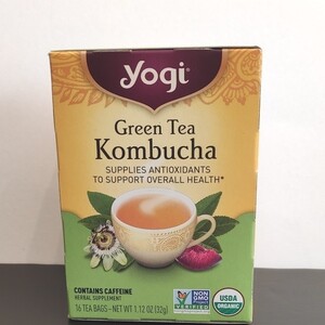 ヨギティー 緑茶コンブ茶 コンブチャ グリーンティー YOGI ハーブティー オーガニック 昆布茶