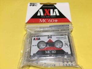 当時物未使用　AXIAマイクロカセットテープ　MC60　60分　ノーマルポジション