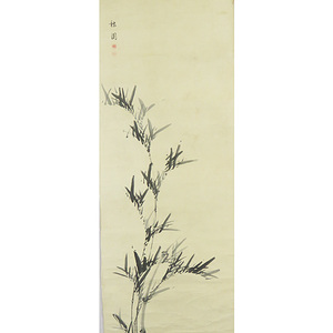 Art hand Auction B-1735 [Authentic work] Jianghuan Farm, China ③ Handwritten paper book, Bamboo drawing in ink, Makri/Chinese calligraphy, Chinese painting, Chinese painting, Calligraphy, painting, Japanese painting, landscape, Fugetsu