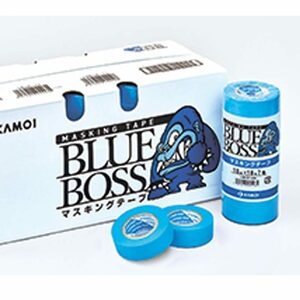 BBB ビッグボス ブルー 30mm幅×18M 40巻(１箱) カモイ マスキングテープ 車両塗装用