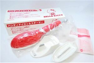 HELLO KITTY( Hello Kitty :TWINBIRD made ) handy iron & steamer SA-4084KT 953311L712-326H