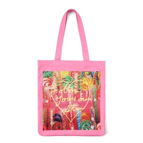 GU mika ninagawa 蜷川美花 トートバッグ ピンク fyos