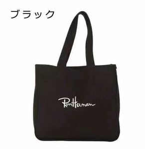 ロンハーマン RonHerman トートバッグ ショルダーバッグ ブラック新品