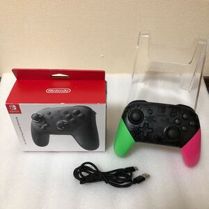 任天堂スイッチ ニンテンドースイッチ Switch Proコントローラー プロコン スプラトゥーン