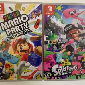新品3 スーパーマリオパーティー スプラトゥーン2 2本セット ニンテンドースイッチ マリパ switch