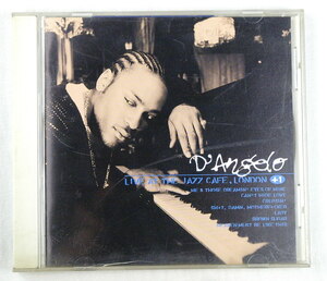 ディアンジェロ D'ANGELO ”LIVE AT THE JAZZ CAFE, LONDON +1” 国内盤 見本盤 中古CD