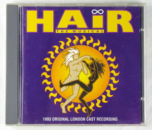 HAIR THE MUSICAL 1993 original London cast recording 輸入盤 中古CD