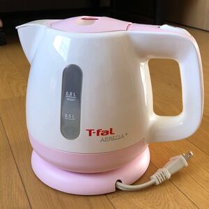 【中古】T-fal ティファール 電気ケトル アプレシアプラス シュガーピンク