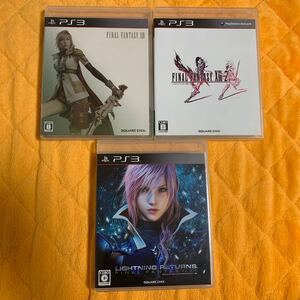 PS3ソフト ファイナルファンタジーXIII XIII-2 ライトニングリターンズ 3本セット