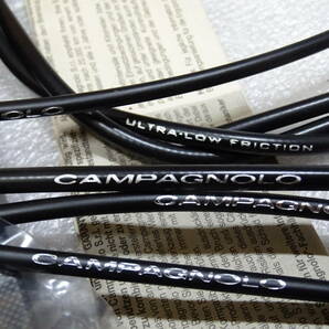 新品未使用 Campagnolo CABLES & CASINGS For Ultra-Shift Ergopower Control Levers Campyカンパ ケーブルセットの画像9