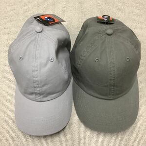 新品 ニューハッタン キャップ 帽子 cap レディースメンズ兼用 グレー オリーブ 2個セット