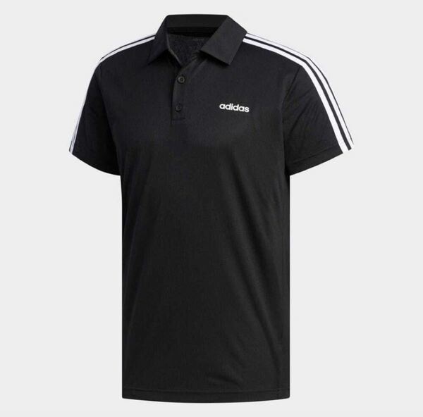 adidas DESIGNED 2 MOVE 3-STRIPES POLO