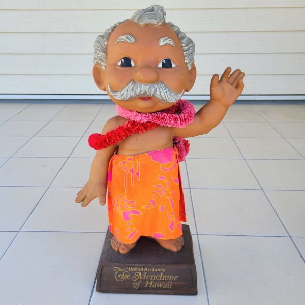 人気商品の ユナイテッドエアライン メネフネ Hawaii ハワイ 地図
