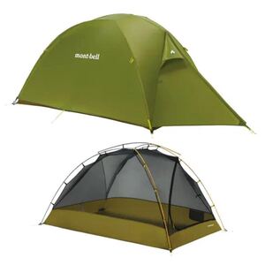 新品 mont-bell モンベル サンダードーム2型 タイム (THYM) 2人用