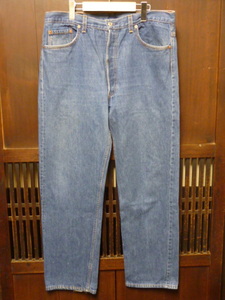 USA old clothes 80s 90s Levis 501 38 x 30 Levi's Denim pants jeans America made 29