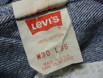 USA古着　80s 90s Levis 501 30 x 36 リーバイス デニム パンツ ジーンズ アメリカ製 25_画像5