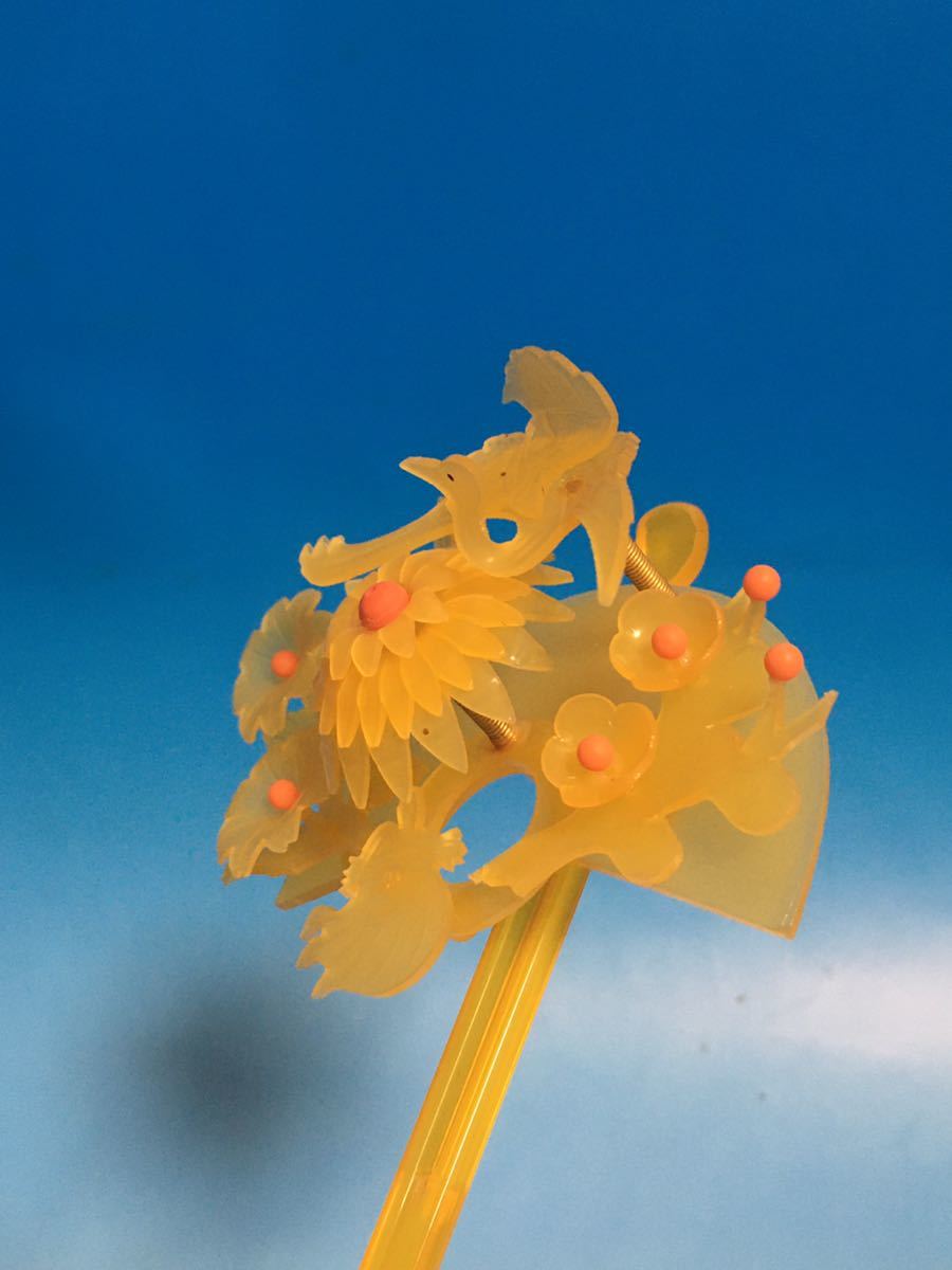 時代簪 笄 櫛 前挿し中挿し 菊鳥鶴梅昭和レトロ 髪飾り かんざし 和装