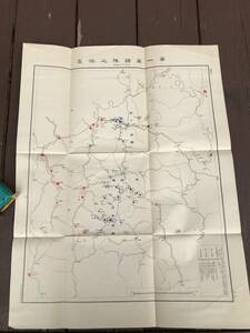 第一軍諸隊之位置　　7月19日　　日露軍隊　　古い地図　　満洲　