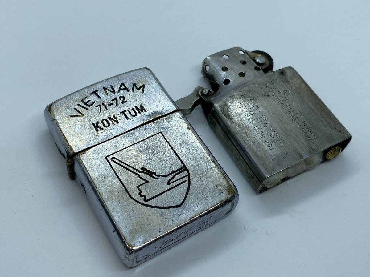 【ベトナムZIPPO】本物 1966年製ベトナムジッポー「ファックマン」KON - ump.edu.mx