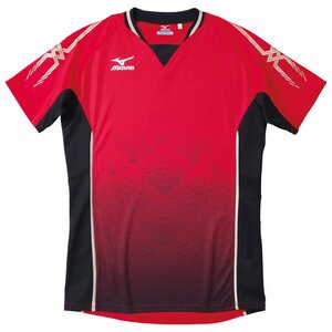 送料無料★新品★ミズノ mizuno P2MA500162 2015年 Jリーグ サプライモデル　MCライン入 半袖 プラクティス ゲームシャツ Mサイズ 　