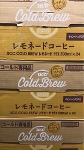 UCCレモネードコーヒー 500ml 24本1ケース