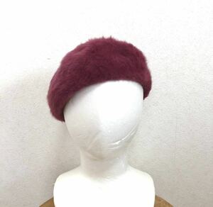 英国製 KANGOL Design ベレー帽 紫 パープル カンゴール MADE IN ENGLAND 帽子 vintage