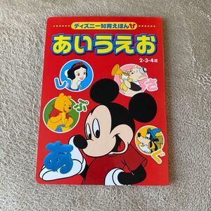 ディズニー 知育絵本 あいうえお 234歳向け