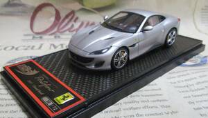 ☆絶版*世界72台☆BBR*1/43*Ferrari Portofino IAA Frankfurt 2017 マットアルミニウム*フェラーリ≠MR