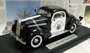 *Signature Models*1/18*1936 Pontiac Deluxe 6 - Police Car* patrol car ≠ Franklin Mint 