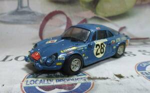 ★激レア*Gamma*1/43*Renault Alpine A110 #28 1971 Rally Monte Carlo*ルノー≠BBR