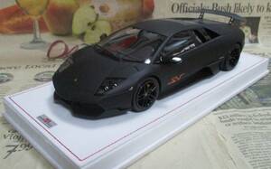 ★激レア絶版★世界10台*MR*1/18*Murcielago LP670-4 SuperVeloce マットブラック*ランボ≠BBR