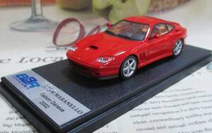 ★レア絶版*BBR*1/43*Ferrari 575M Maranello Saloon Geneve 2002 レッド*フェラーリ≠MR