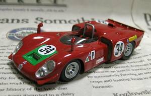 *激レア絶版*BBR*1/43*Alfa Romeo 33/3 #34 1969 Sebring 12h*アルファロメオ≠MR