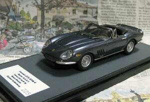 ★激レア*Tameo完成品*1/43*Ferrari 275 GTB/4 Spyder ダークブルーメタリック*フェラーリ≠BBR