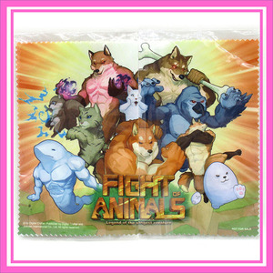 ファイト オブ アニマル Fight of Animals Nintendo Switch 初回予約特典 ◆ オリジナルマルチクロス ／ 1点 美品