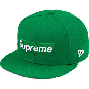 7 1/2 supreme 21AW No Comp Box Logo New Era green