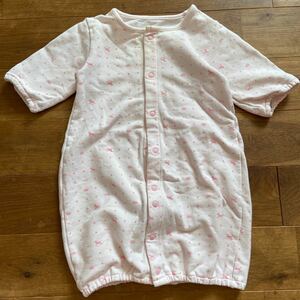 ベビー服 ニシキ 2wayオール ロンパース 2way カバーオール コンビオール 女の子 50-60 新生児 出品準備