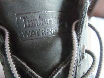 Timberland ティンバーランド　ウォータープルーフ　ブーツ 7.5M (25.5cm)　WATERPROOF BOOTS　灰色　 防水 グレーブラック 靴　_画像7