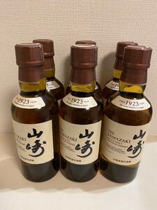 サントリー 山崎 サントリー山崎 シングルモルトウイスキー SUNTORY ノンビンテージ 180ML シングルモルト 6本セット