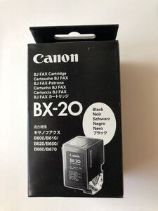Canon インクカートリッジ ブラック BX-20