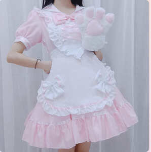 [.] One-piece made clothes Lolita Halloween festival an educational institution festival Event gloves costume play clothes 