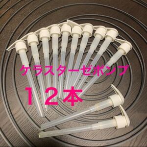 ケラスターゼシャンプー コンディショナー用 ポンプ 12本