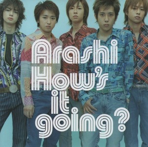  storm ARASHI / How's it going? / 2003.07.09 / 3rd album / the first times limitation record / JACA-5007