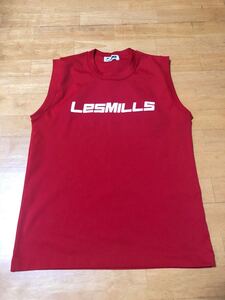 LESMILLS メンズタンクトップ Sサイズ