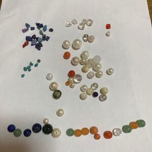 ハンドメイドアクセサリー パーツ色々 天然石あり