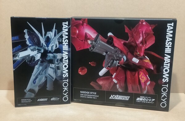 [送料込 魂ネイションズ東京限定 TOKYO LIMITED Ver ネクスエッジスタイル Hi-νガンダム + ナイチンゲール